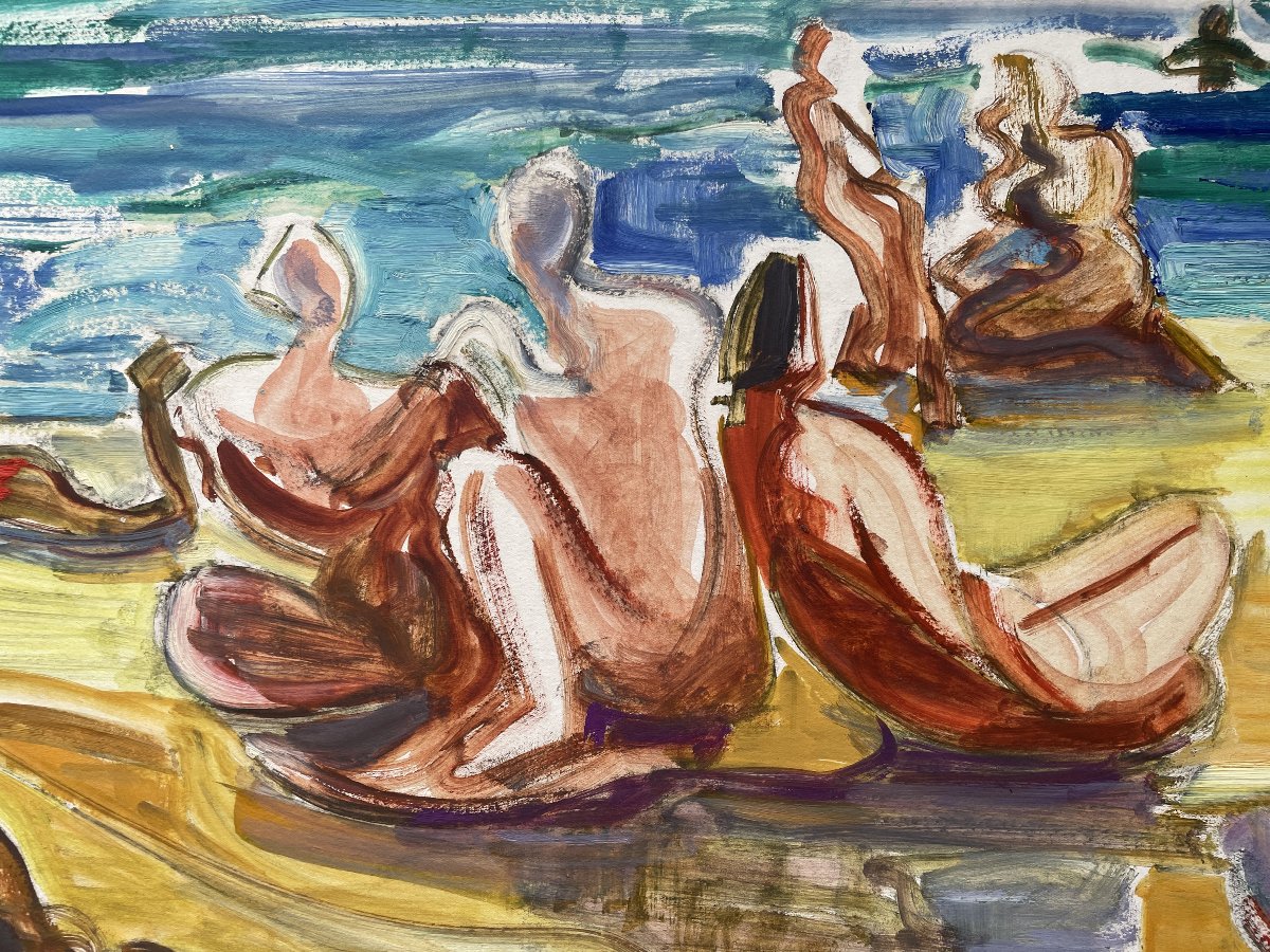 Tal'houarn  - Jacques Gautier (1902–1995) - The Beach-photo-1
