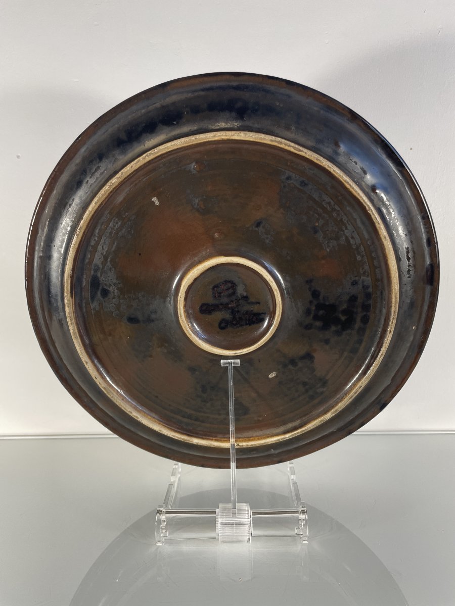 Pierre Abadie-landel (1896–1972) - Odetta Quimper - Art Deco Stoneware-photo-2