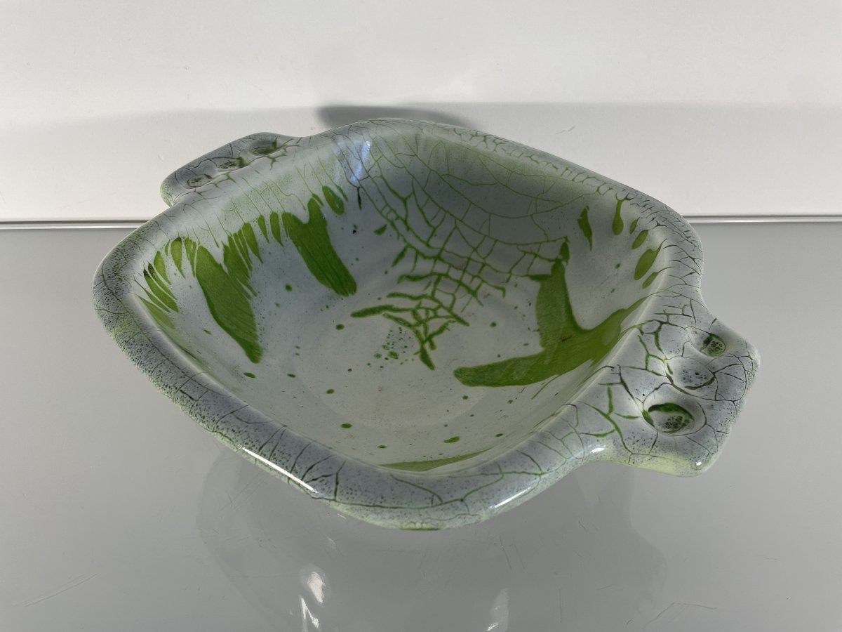 Victor Lucas (1897–1958) - Keraluc - Bowl On A Foot-photo-2