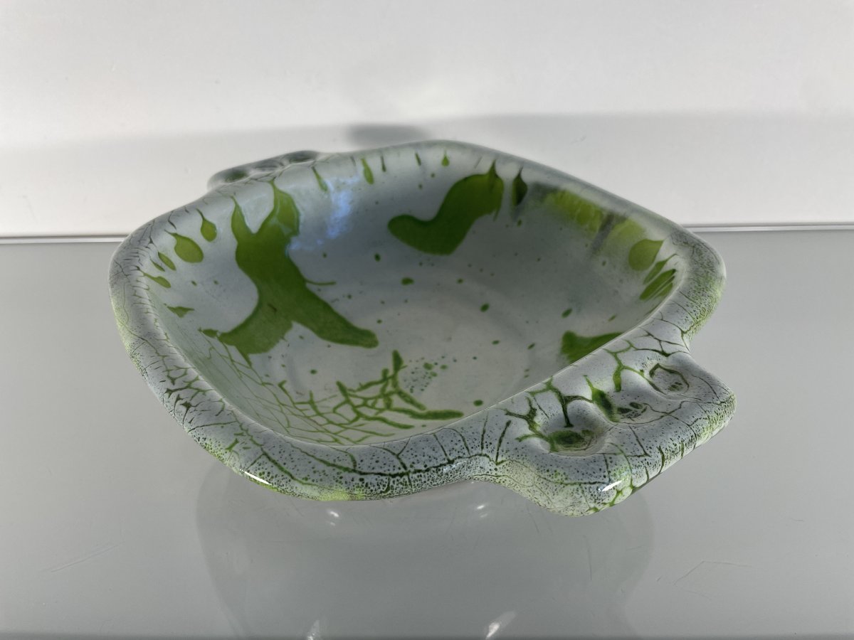 Victor Lucas (1897–1958) - Keraluc - Bowl On A Foot-photo-4