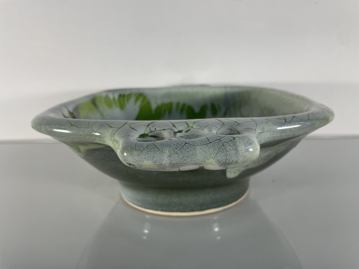 Victor Lucas (1897–1958) - Keraluc - Bowl On A Foot-photo-1