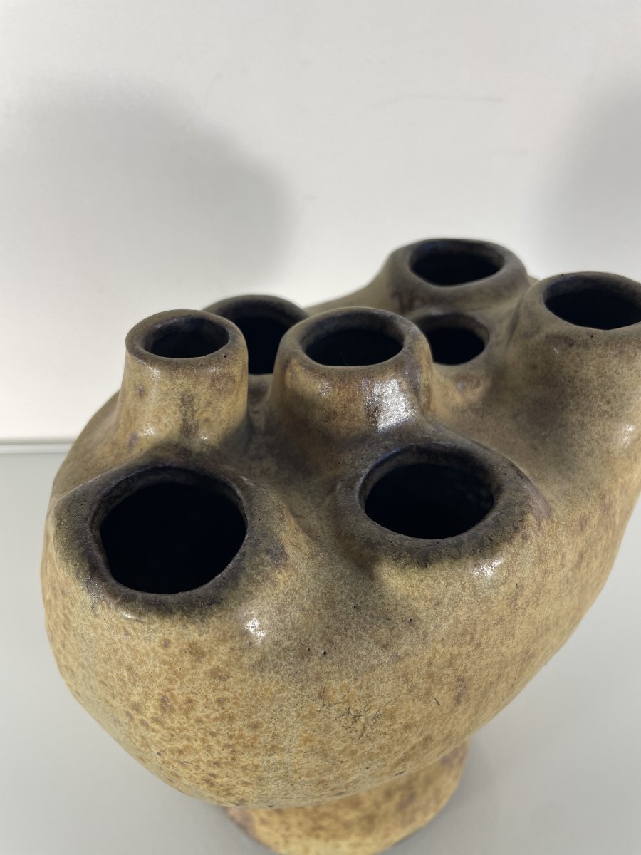 Helmut Schaffenacker (1921–2010) - Vase With Multiple Openings-photo-3