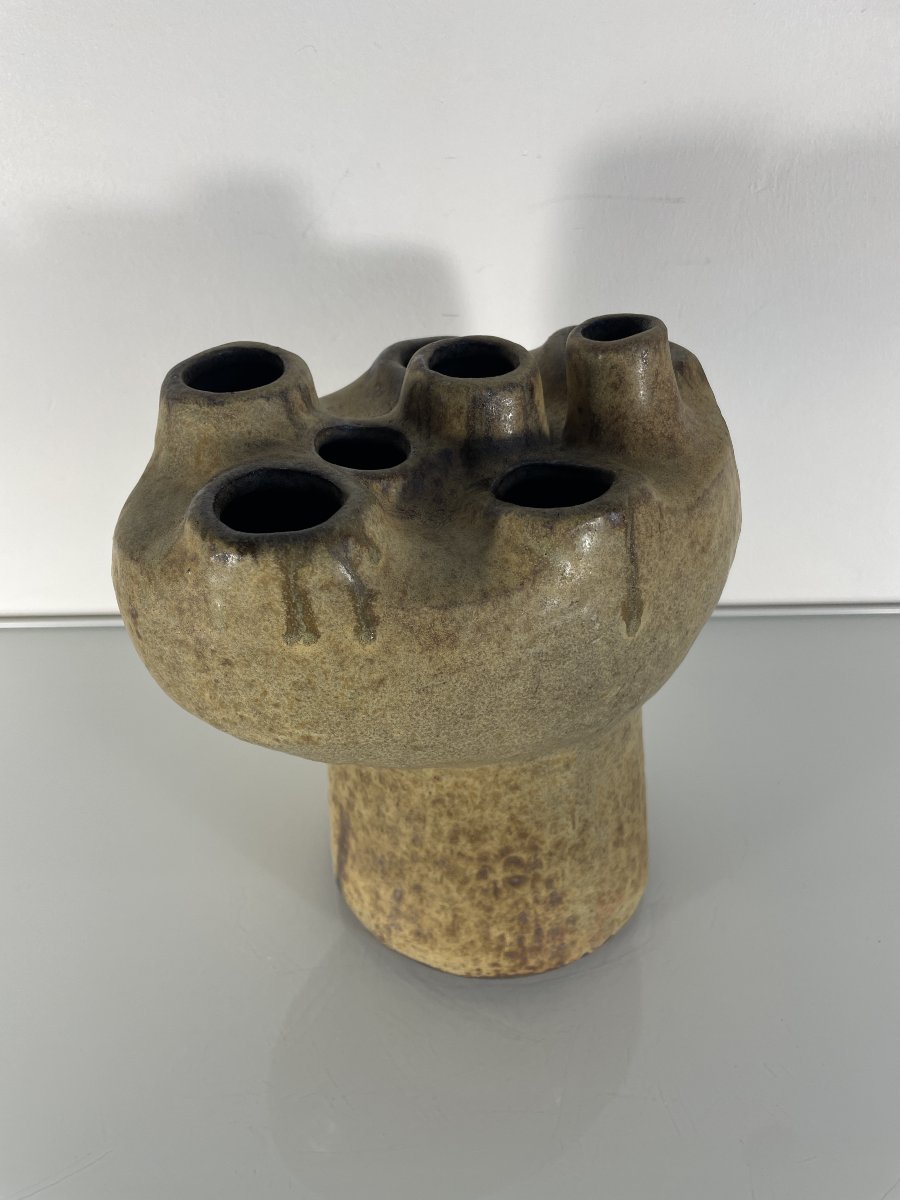 Helmut Schaffenacker (1921–2010) - Vase With Multiple Openings-photo-4