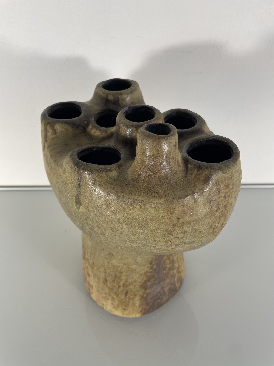 Helmut Schaffenacker (1921–2010) - Vase With Multiple Openings-photo-1