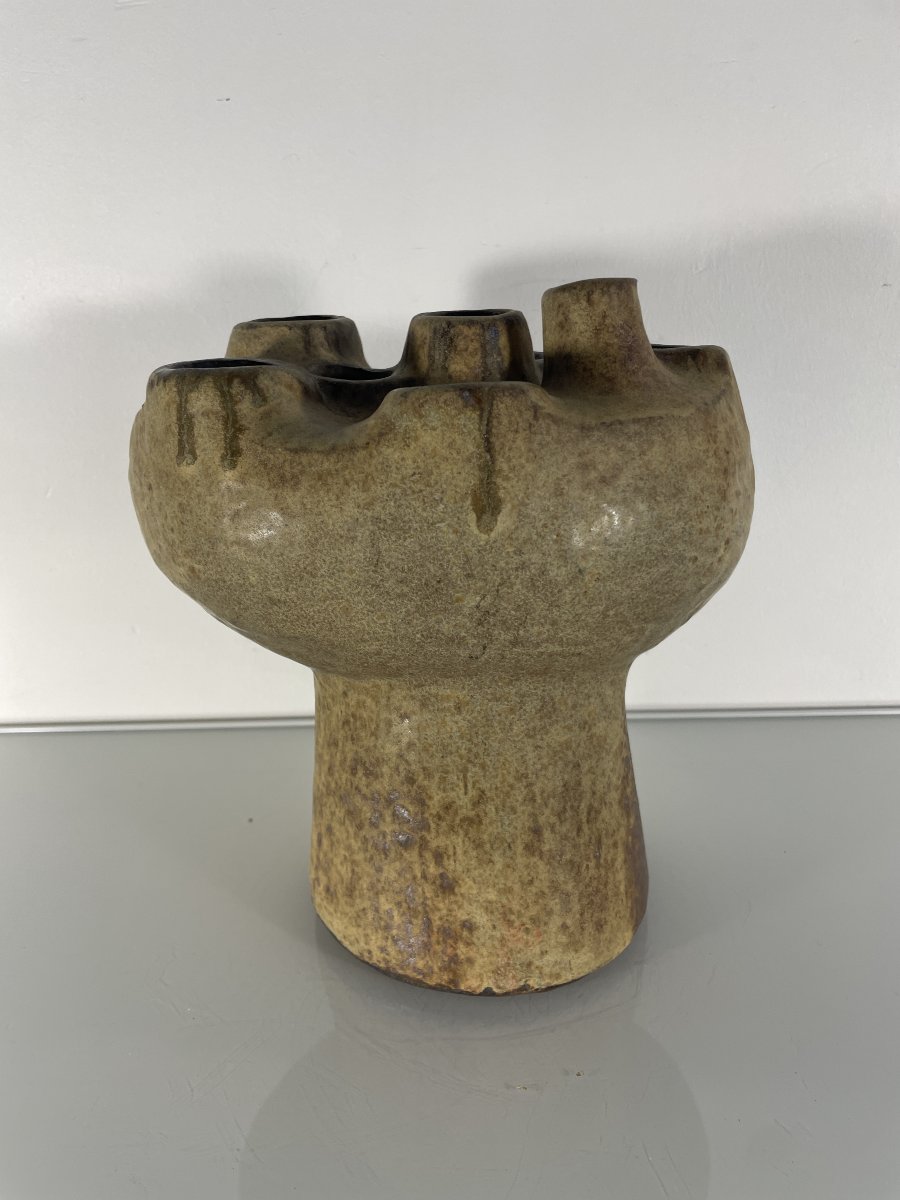 Helmut Schaffenacker (1921–2010) - Vase With Multiple Openings-photo-2