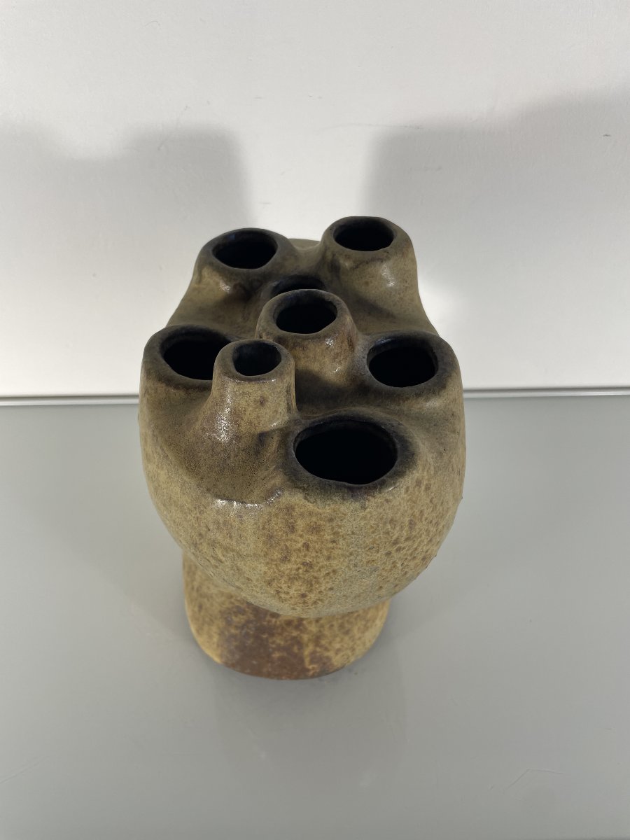 Helmut Schaffenacker (1921–2010) - Vase With Multiple Openings-photo-4