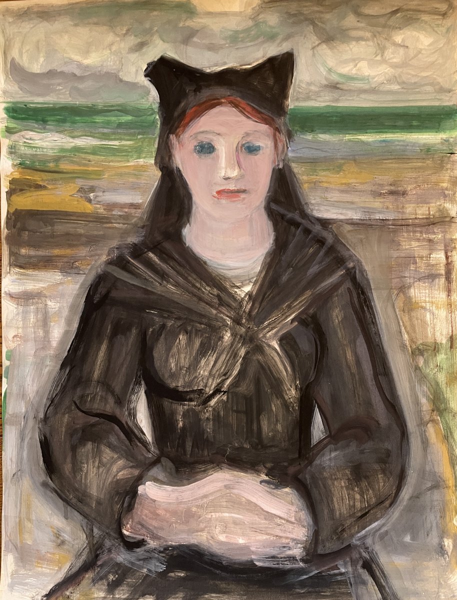 Tal'houarn  - Jacques Gautier (1902-1995) - Femme de l'Ile de Sein