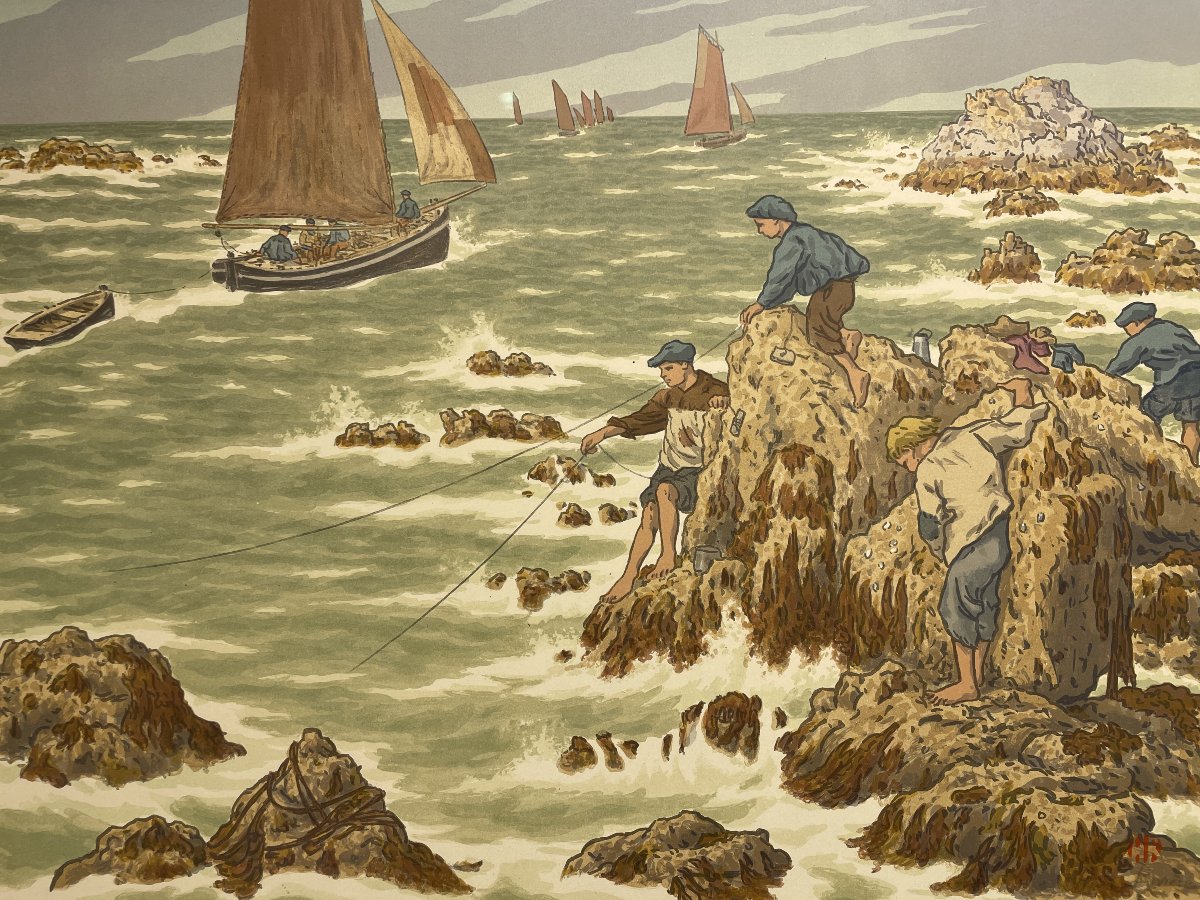 Henri Rivière (1864-1951) - Les mousses-photo-4