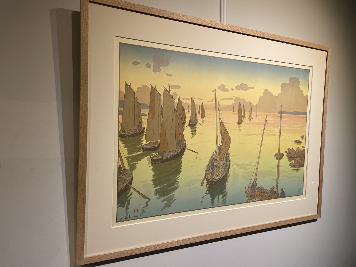 Henri Rivière (1864-1951) - Le Coucher du Soleil - Japonisme-photo-3