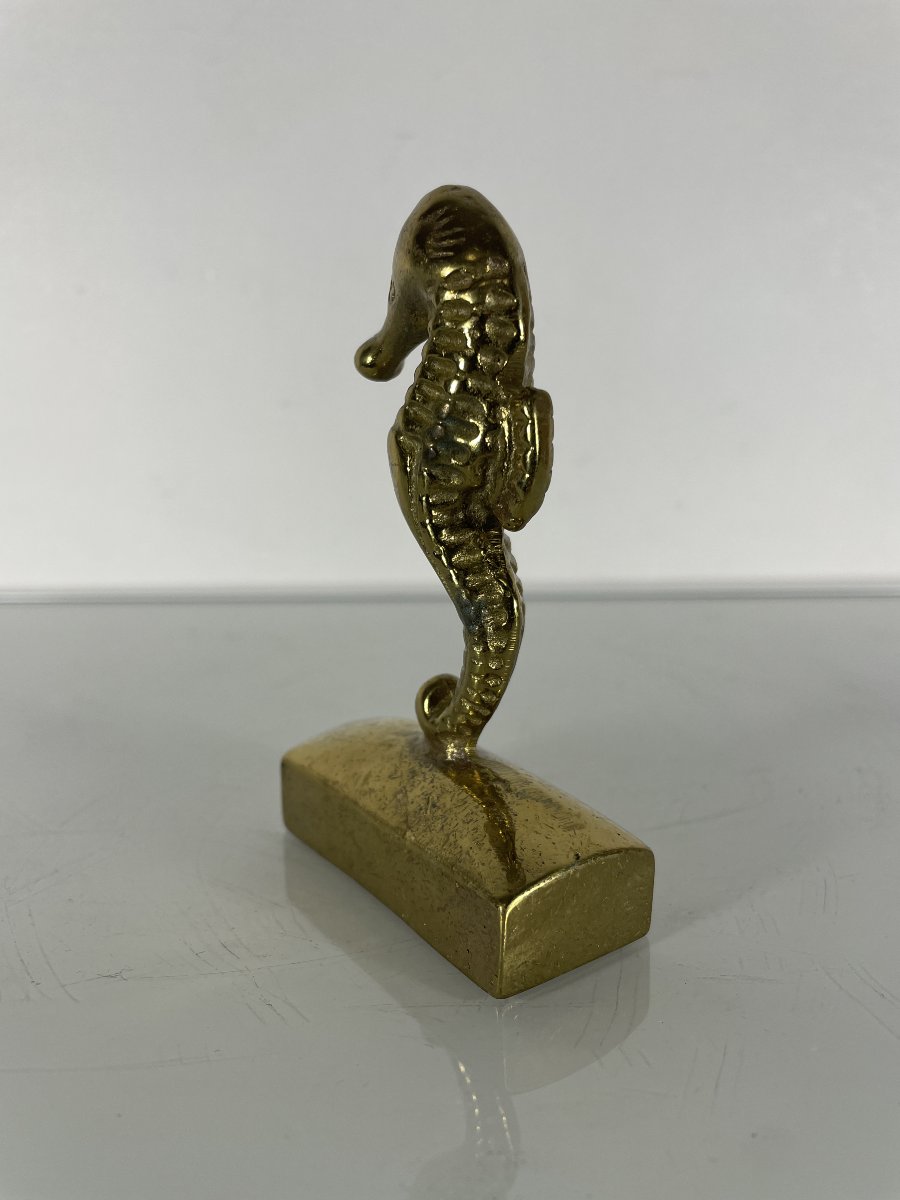 Monique Gerber - Hippocampe - Bronze-photo-1