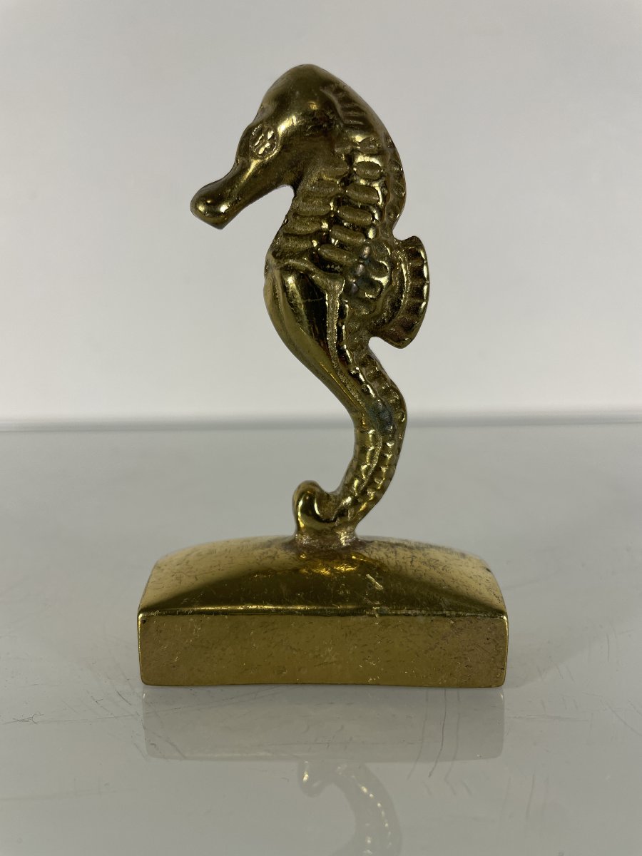 Monique Gerber - Hippocampe - Bronze-photo-2