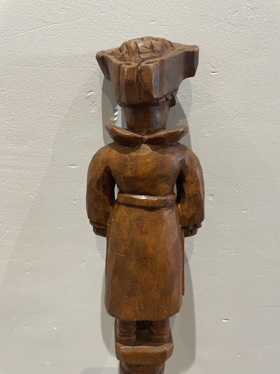Armand Le Trionnaire dit "Le Patient de Saint-Avé" (1912-1996) - Canne à la bretonne-photo-1