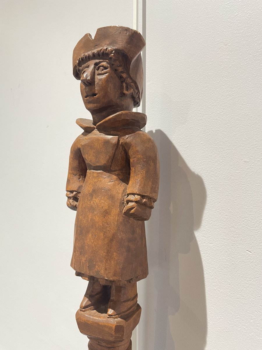 Armand Le Trionnaire dit "Le Patient de Saint-Avé" (1912-1996) - Canne à la bretonne