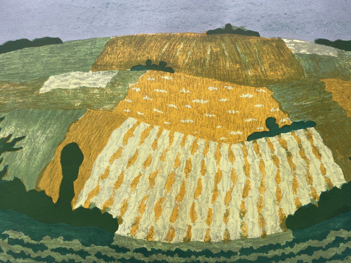 André Even (1908-1997) - Champs de Colza