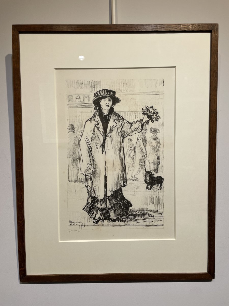 Jean Émile Laboureur (1877-1943) - la marchande de violettes