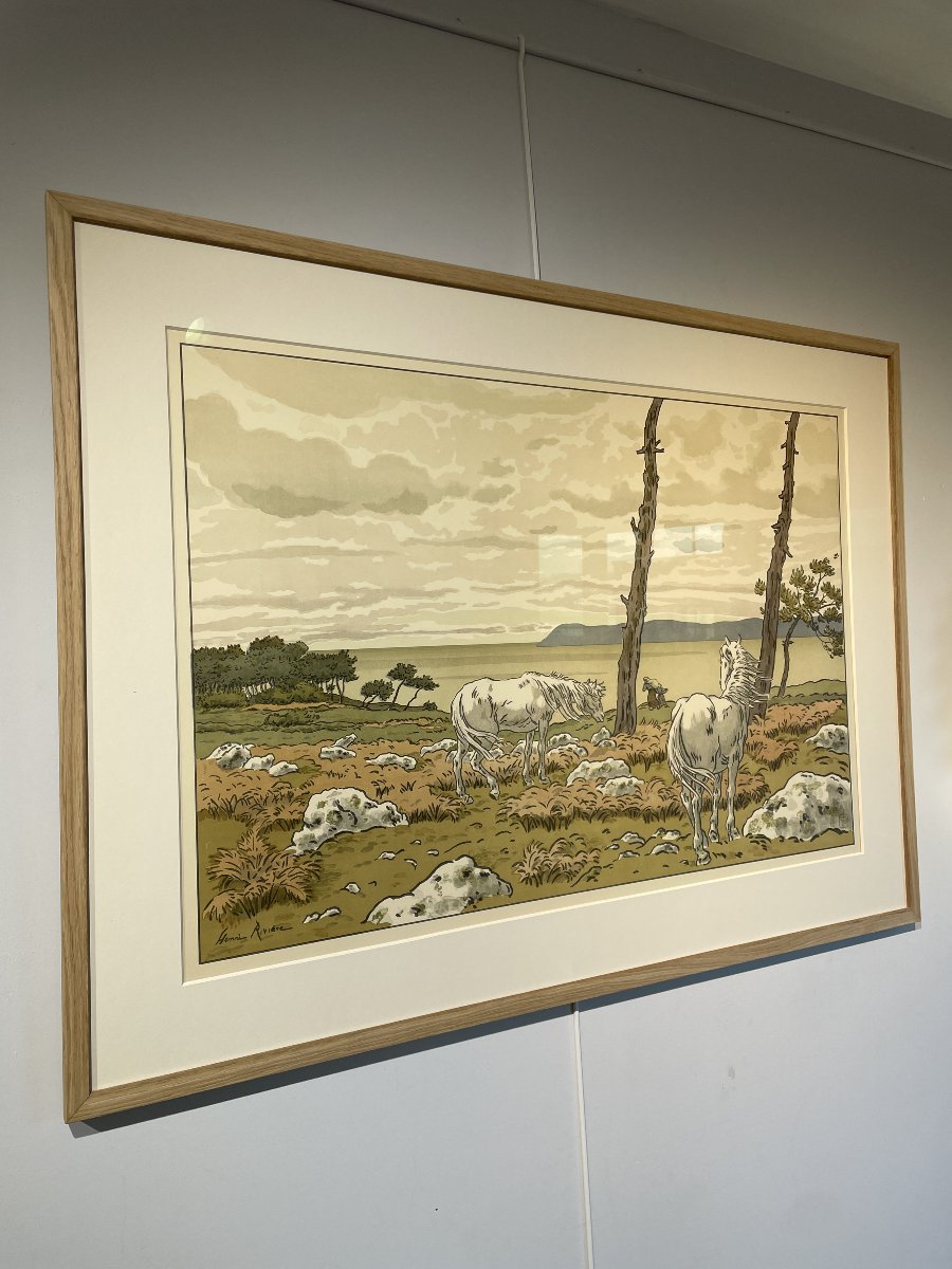 Henri Rivière (1864-1951) - La Baie - Japonisme-photo-3