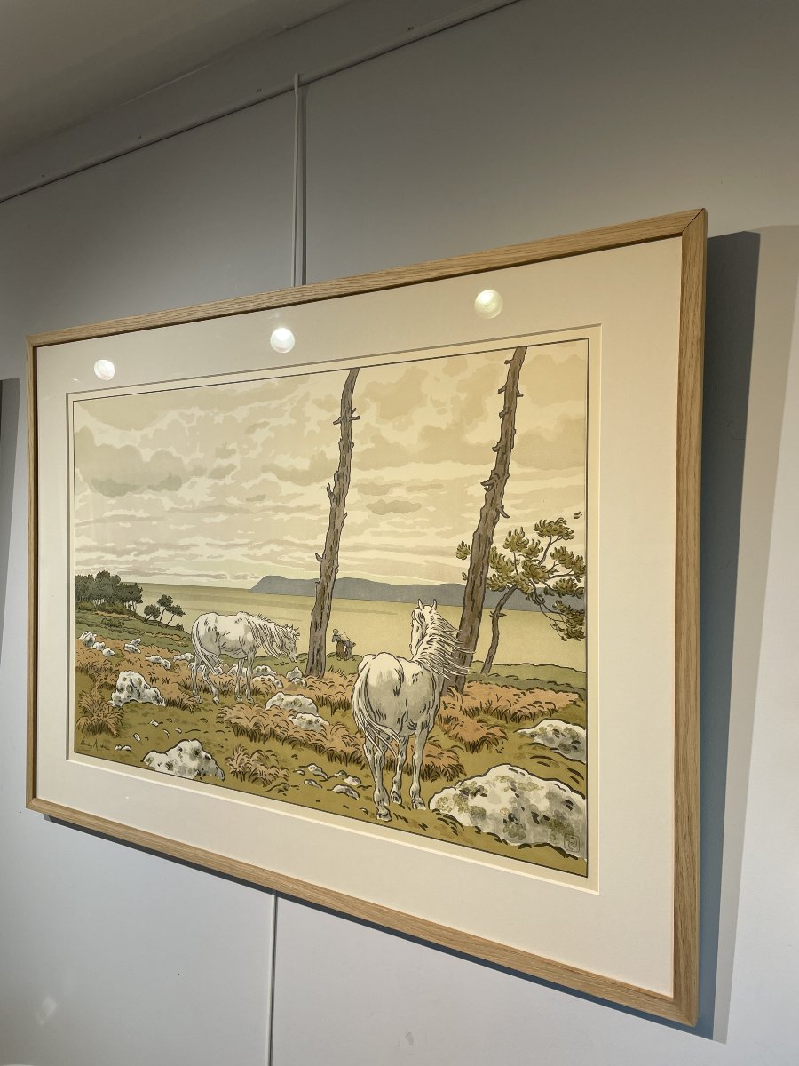 Henri Rivière (1864-1951) - La Baie - Japonisme-photo-4