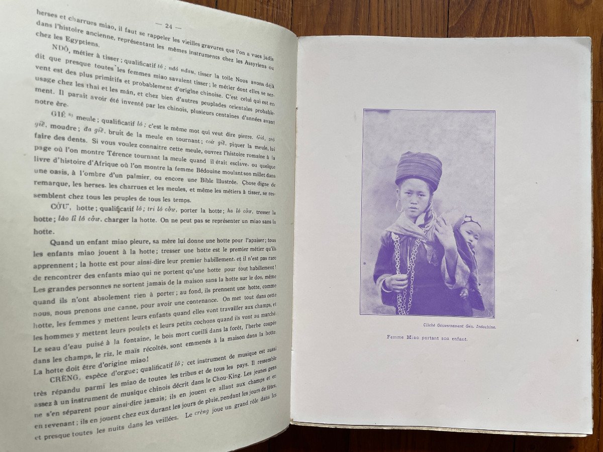 Histoire Des Miao (f. M. Savina) - Indochine - Deuxième édition De 1930-photo-2