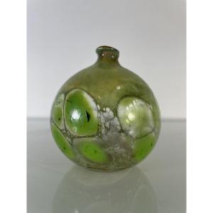 Pavel Molnar (1940) - Vase Circulaire En Verre A