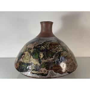 Paul Quéré (1931-1993) - Ariane Mathieu (1937) - Grand Vase