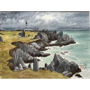 Roger Kerinec (1917-2001) - Ouessant Créac'h