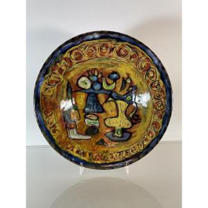 Paul Yvain / Yvin (1919-2007) - Keraluc - Standing Cup