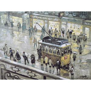 Pierre Péron (1905-1988) - Brest - Set Of 4 Color Lithographs