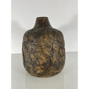 Raymond-Louis Quillivic (1942) - Vase-sculpture soliflore