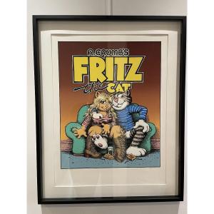 Robert Crumb - Fritz the Cat - Sérigraphie