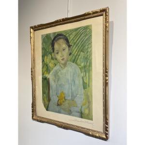 Marie-Antoinette Boullard-Devé (1890-1970) - Jeune fille - Indochine Vietnam