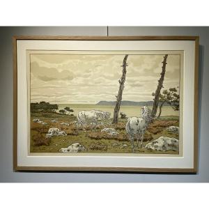 Henri Rivière (1864–1951) - The Bay - Japonism