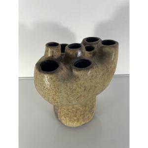 Helmut Schaffenacker (1921-2010) - Vase à ouvertures multiples