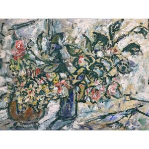 Emile Compard (1900-1977) - Bouquet de fleurs