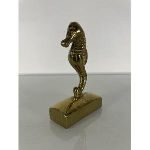 Monique Gerber - Hippocampe - Bronze