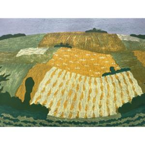 André Even (1908-1997) - Champs de Colza