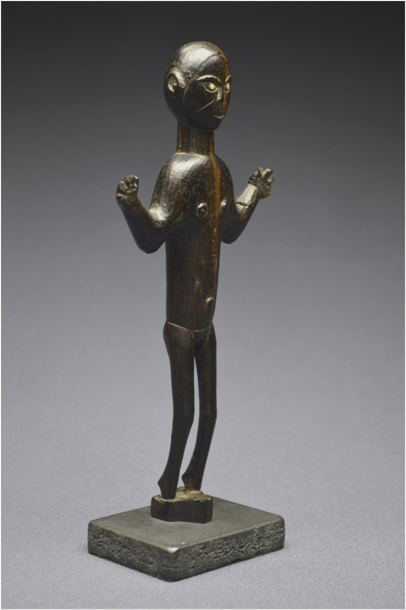 Tanzania, Nyamwezi People, Mid 20th Century, Ancient Protective Fetish With Shiny Patina-photo-2