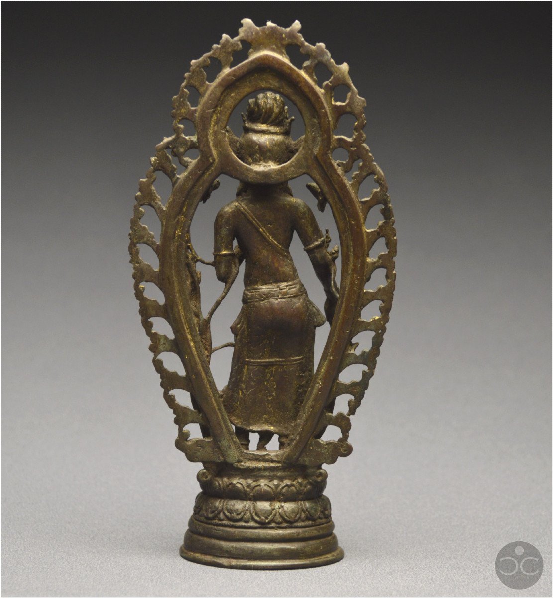 Western Tibet, 16th Century, Representation Of White Tara, Bronze And Silver Inlays-photo-1