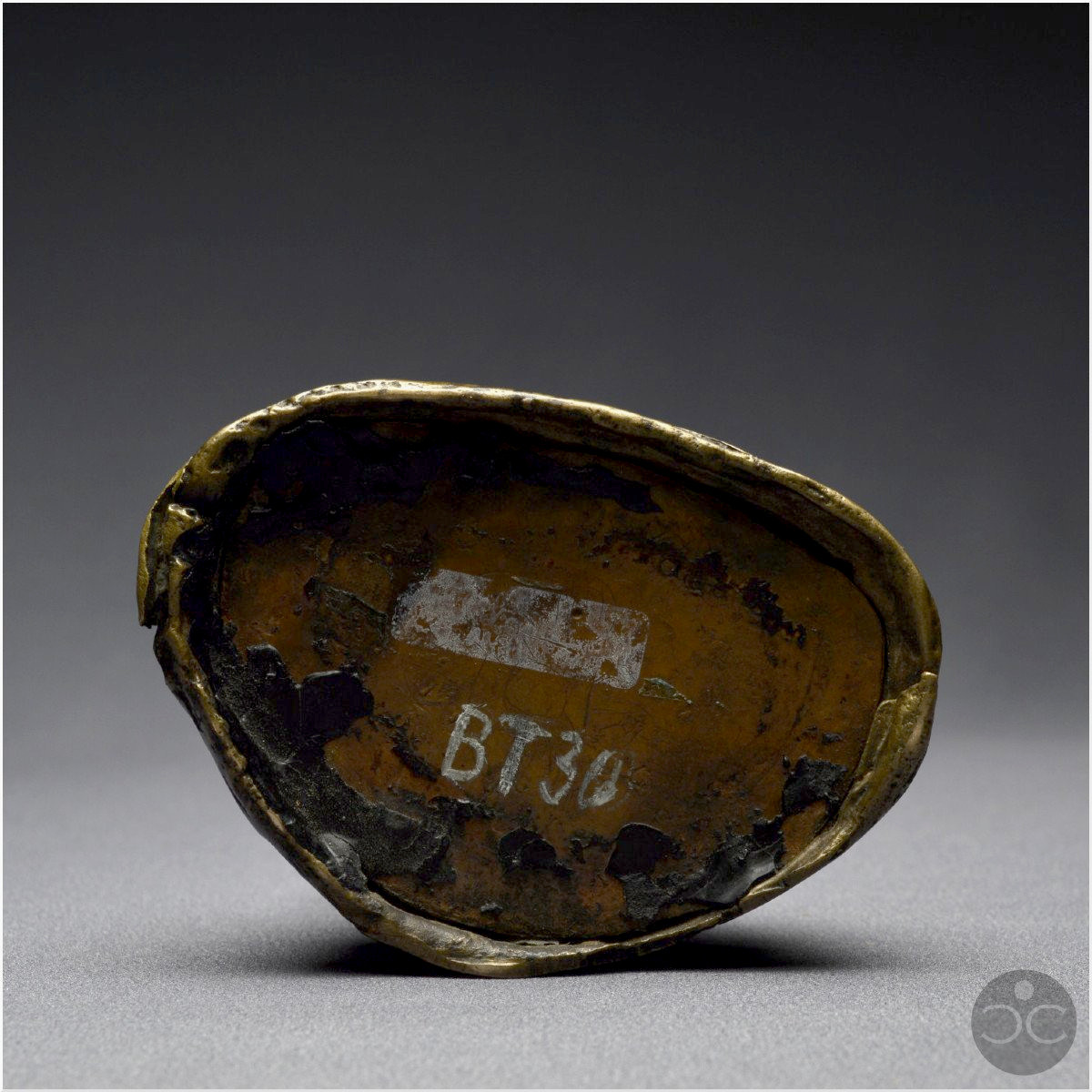 Tibet occidental, XIIIème-XIVème siècle, Représentation de Bouddha, Bronze à patine brune-photo-3