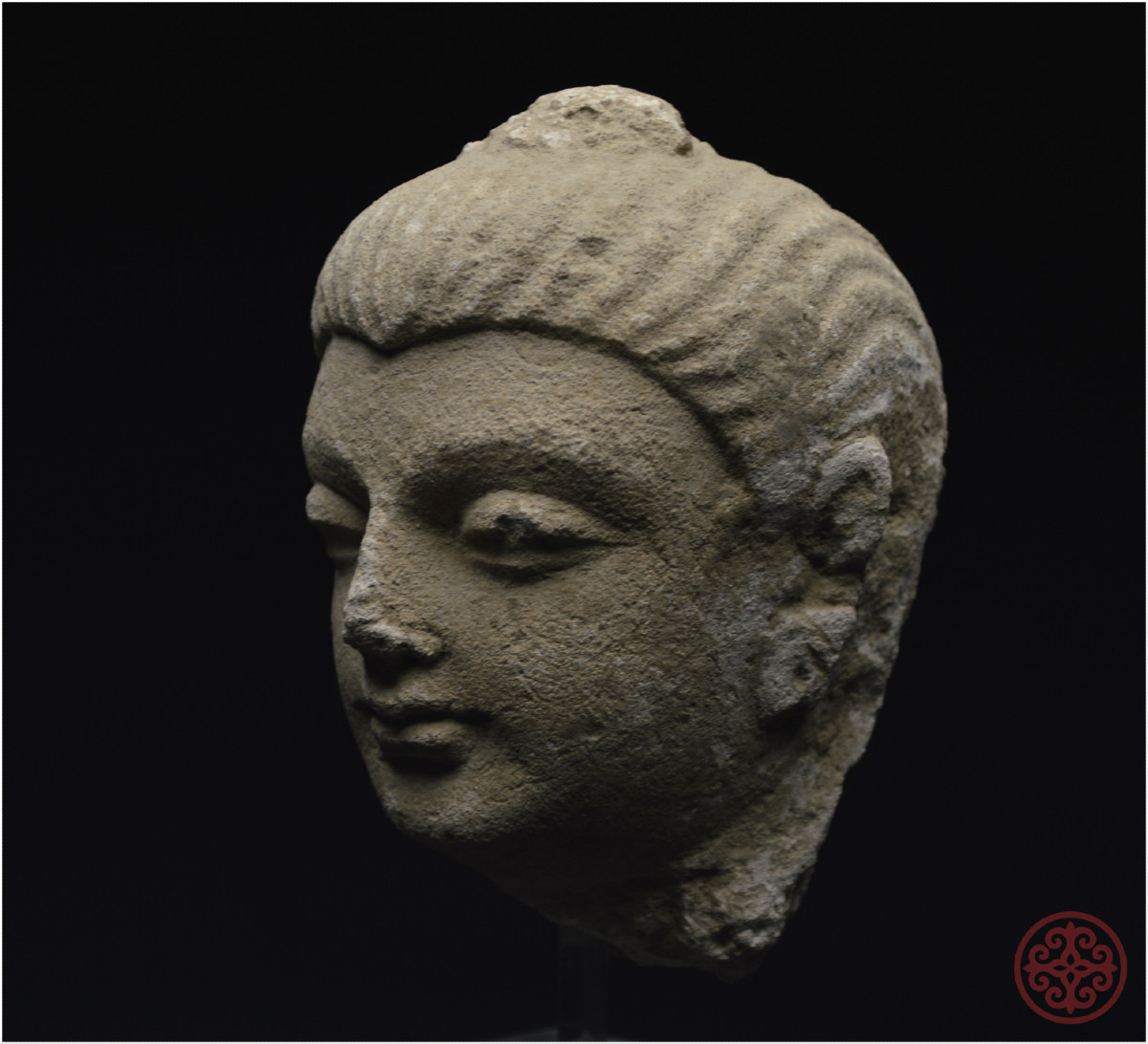 Afghanistan/pakistan, Gandhara Region, 2nd-4th Century Ad, Stucco Buddha Head-photo-8