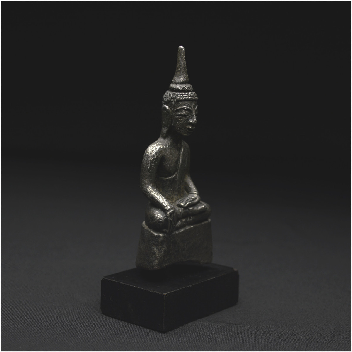 Laos, 18th–19th Century, Representation Of Shakyamuni Buddha, Solid Silver-photo-2