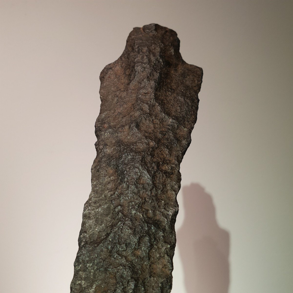 Arme, Lame, Couteau En Fer Forgé   époque Médiévale -photo-2