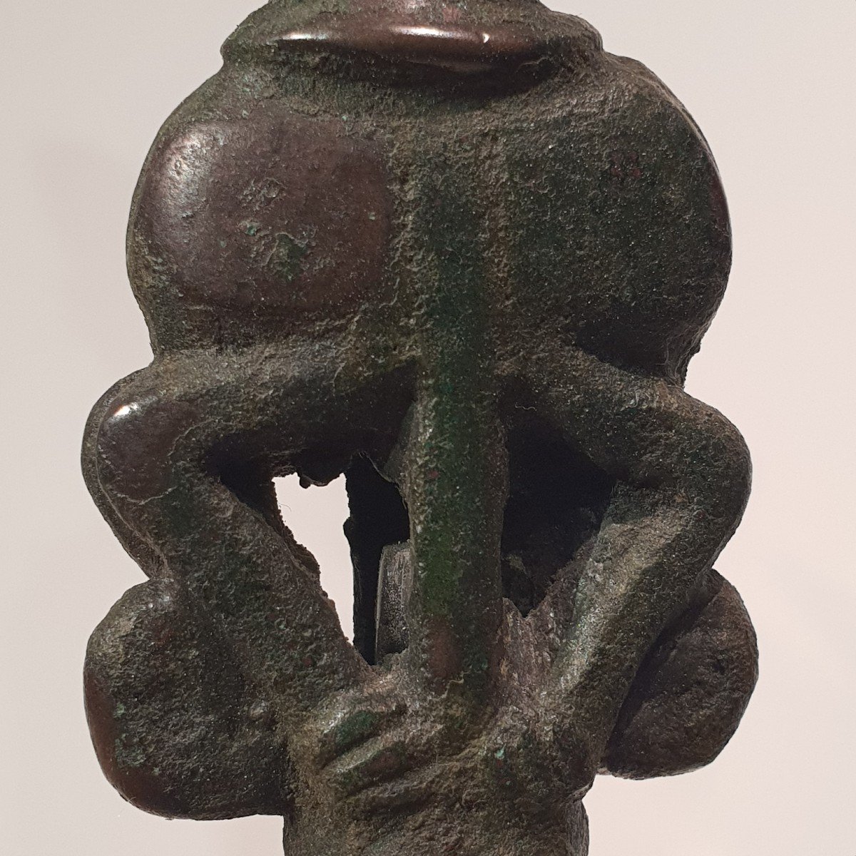 Idole En Bronze Du Luristan, Maître Des Animaux. 1e Mill. Av. J-c-photo-1