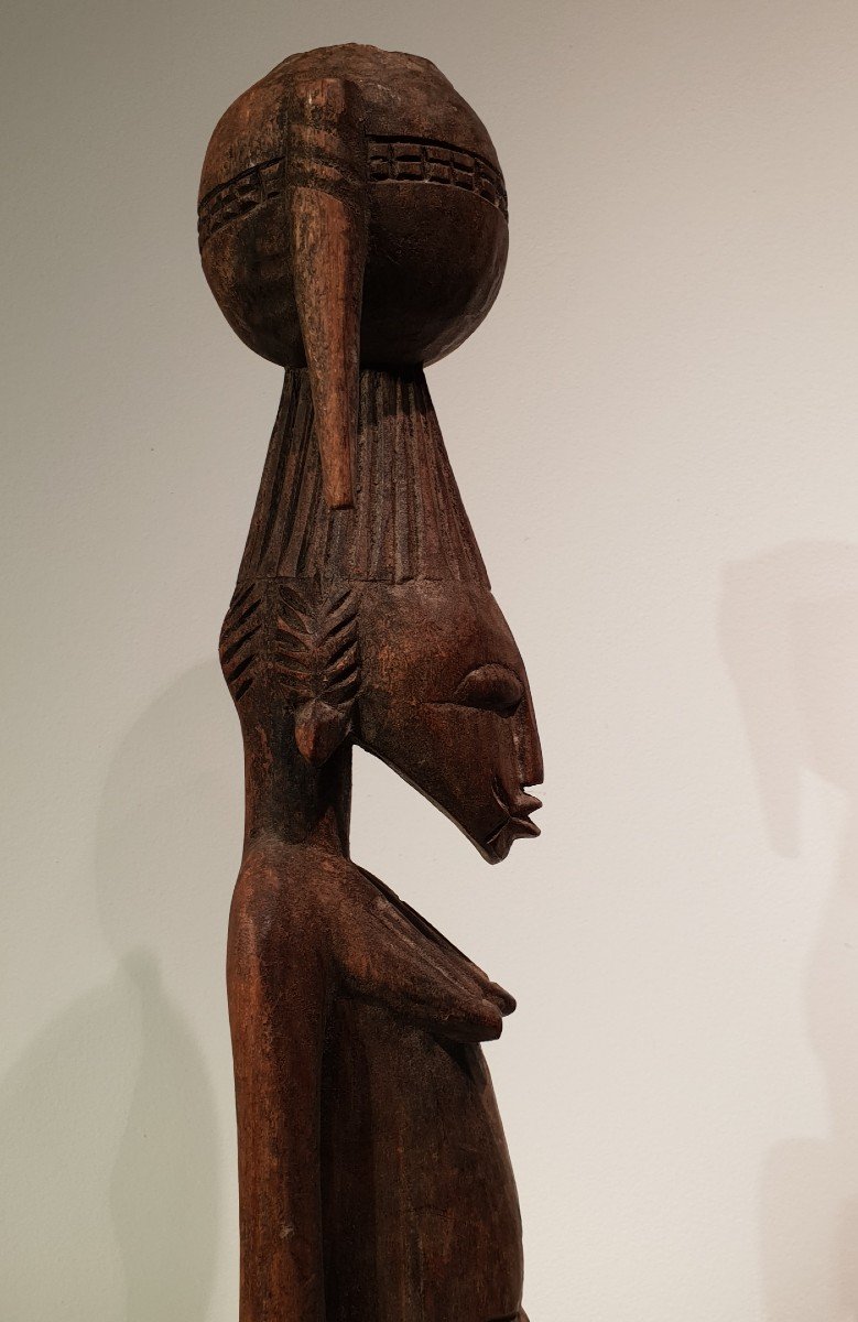 Statue Senufo, Femme Assise , Côté d'Ivoire