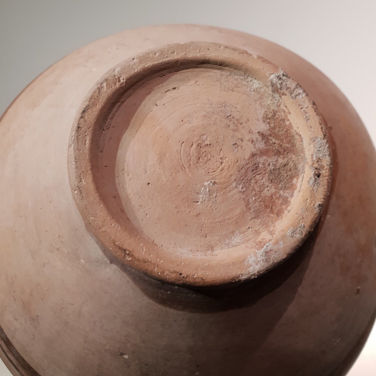 Rare Vase Etrier, Art Grec, Mycenes, Vers 1385 Av. J-c-photo-3