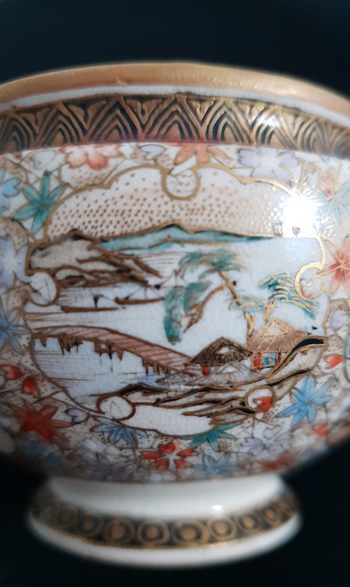 Satsuma Earthenware Incense Burner, Japan, Meiji. 19th Century -photo-1