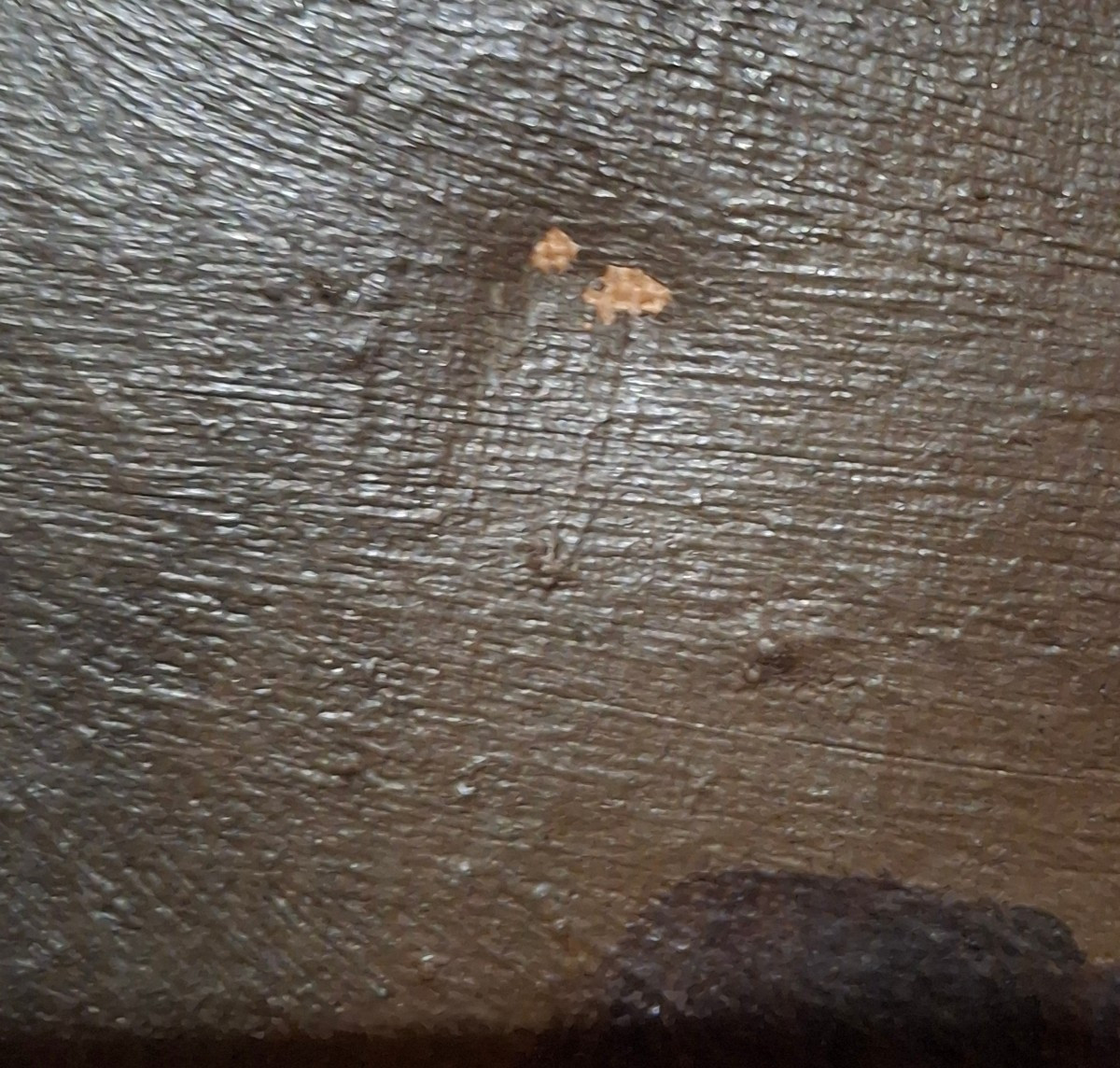 Painting, Oil On Canvas, Flowers, Pansies, Signed Miller, Early 20th Century-photo-3