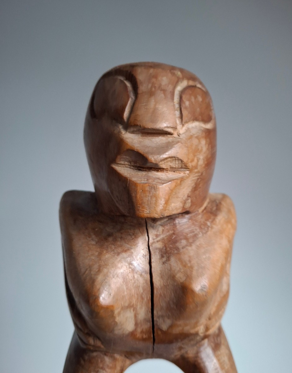 Statue tiki, oceanie. Marquises-photo-3