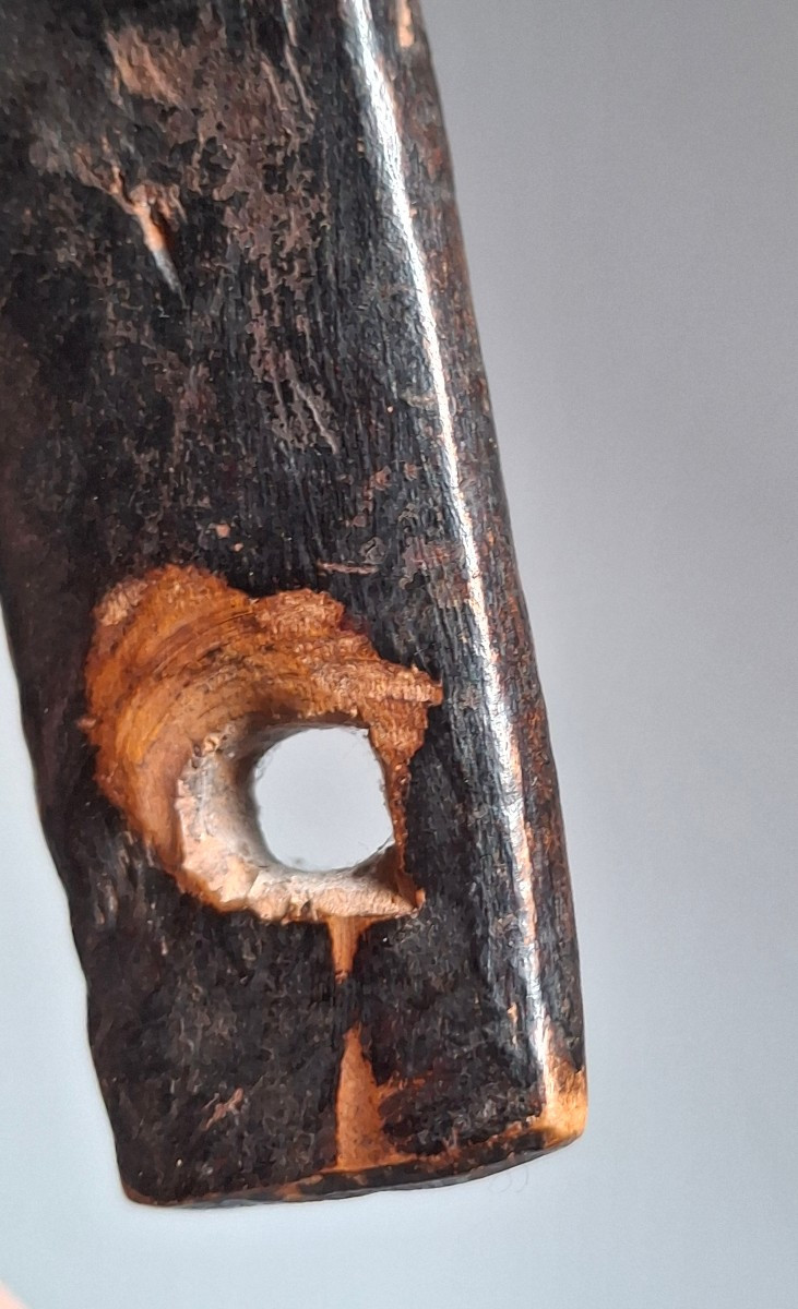 Poulie de métier a tisser Guro, Cote d'ivoire-photo-1