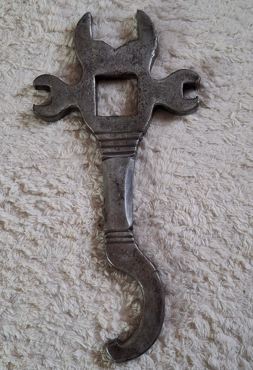 Outil en fer forgé ancien, 19eme, Berbère?-photo-2