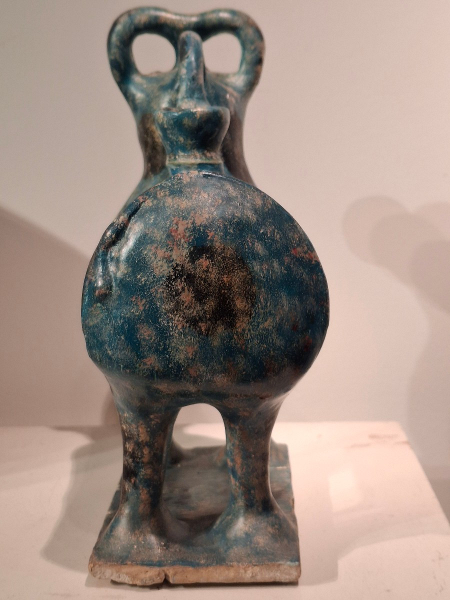 Glazed Earthenware Aquamanile, Kashan, 13th Century-photo-2